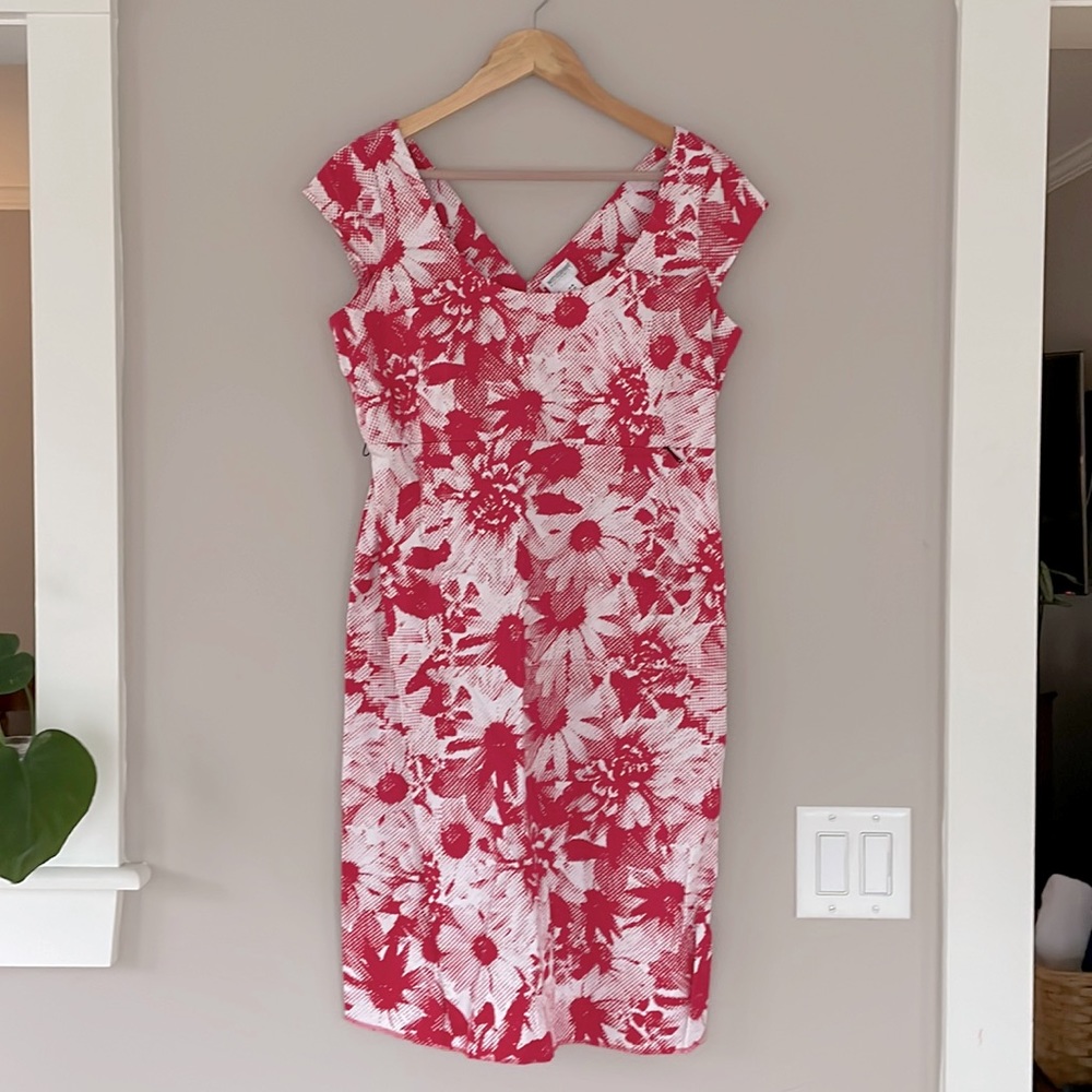 Motherhood maternity pink dress.